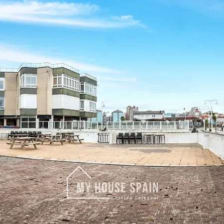 Myhousespain - Primera Linea De Playa Con Parking アパート *